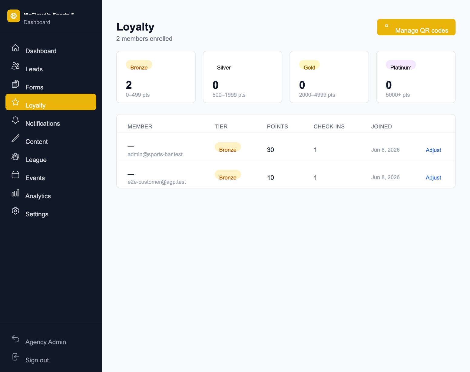Loyalty Rewards